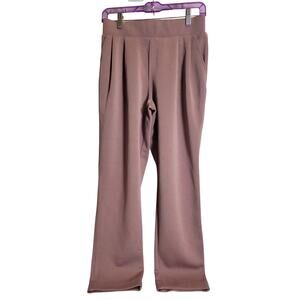 Bailey 44 Pants Pleated Casual Mauve Womens Size S Pockets Elastic Waist Pull On